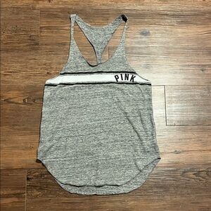 PINK Victoria's Secret Heather Gray Tank Top